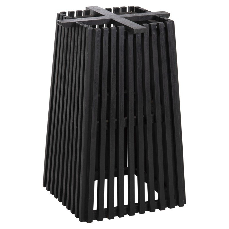 ΒΑΣΗ ΤΡΑΠΕΖΙΟΥ ΕΣΩΤ.ΧΩΡΟΥ ΤΕΤΡΑΓΩΝΗ FRANTZ HM9460.12 ΞΥΛΟ MINDI ΣΕ ΜΑΥΡΟ 45x45x73Y εκ.
