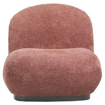 ΠΟΛΥΘΡΟΝΑ BEANY HM9591.02 ΡΟΖ ΜΠΟΥΚΛΕ ΥΦΑΣΜΑ 85x82x77Υ εκ.