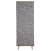 ΠΑΠΟΥΤΣΟΘΗΚΗ-ΝΤΟΥΛΑΠΙ ALVARO HM8954.12 ΜΕΛΑΜΙΝΗ SONAMA-STONE TEXTURE 50Χ38Χ135Yεκ.