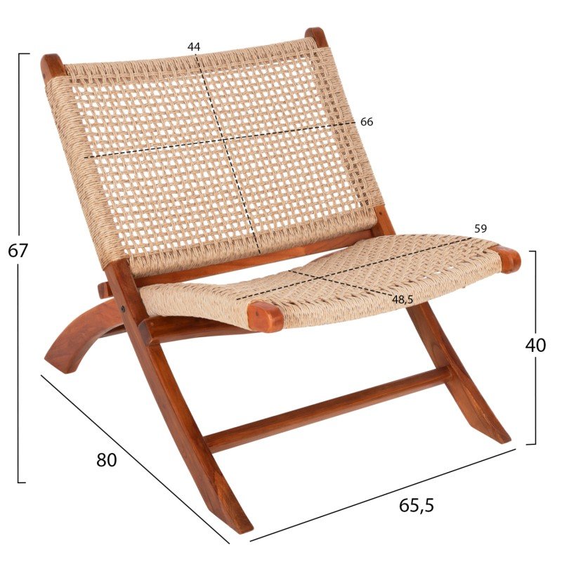 ΚΑΡΕΚΛΑ LOUNGE ΑΝΑΔΙΠΛΟΥΜΕΝΗ FERM HM9477.01 ΜΑΣΙΦ ΤΕΑΚ ME ΣΧΟΙΝΙ VIRO 65,5x80x67Υεκ ΚΑΡΕΚΛΑ LOUNGE ΑΝΑΔΙΠΛΟΥΜΕΝΗ FERM HM9477.01 ΜΑΣΙΦ ΤΕΑΚ ME ΣΧΟΙΝΙ VIRO 65,5x80x67Υεκ