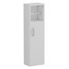ΝΤΟΥΛΑΠΙ ΜΠΑΝΙΟΥ DAMIEN HM9025.12 ΜΕΛΑΜΙΝΗ ΛΕΥΚΗ 20x13x70Yεκ.