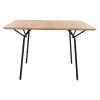 ΤΡΑΠΕΖΙ ΤΡΑΠΕΖΑΡΙΑΣ TRENK HM9614.01 MDF ΜΕ ΚΑΠΛΑΜΑ ΔΡΥΟΣ ΦΥΣΙΚΟ-ΜΑΥΡΟ ΜΕΤΑΛΛΟ 120x120x75Υεκ. ΤΡΑΠΕΖΙ ΤΡΑΠΕΖΑΡΙΑΣ TRENK HM9614.01 MDF ΜΕ ΚΑΠΛΑΜΑ ΔΡΥΟΣ ΦΥΣΙΚΟ-ΜΑΥΡΟ ΜΕΤΑΛΛΟ 120x120x75Υεκ.