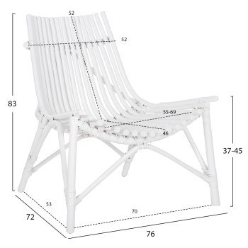 ΚΑΡΕΚΛΑ ΕΞΩΤ.ΧΩΡΟΥ CELLION HM9812.03 ΡΑΒΔΟΙ RATTAN ΣΕ ΛΕΥΚΟ ΧΡΩΜΑ 76x72x83Υεκ. ΚΑΡΕΚΛΑ ΕΞΩΤ.ΧΩΡΟΥ CELLION HM9812.03 ΡΑΒΔΟΙ RATTAN ΣΕ ΛΕΥΚΟ ΧΡΩΜΑ 76x72x83Υεκ.