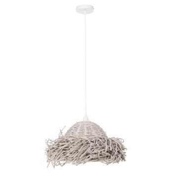 ΦΩΤΙΣΤΙΚΟ ΟΡΟΦΗΣ ΚΡΕΜΑΣΤΟ HM4349 SEAGRASS ΣΕ WHITEWASH ΧΡΩΜΑ Φ50x25-135Υεκ.