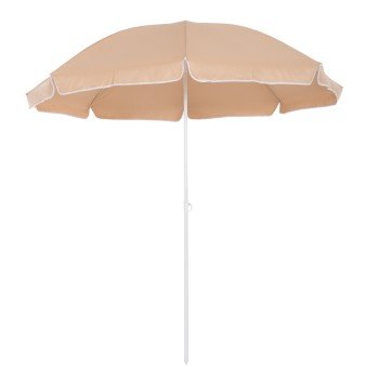 ΟΜΠΡΕΛΑ ΘΑΛΑΣΣΗΣ RANDALL 8 FIBERGLASS ΑΚΤΙΝΕΣ 2.20μ HM6015.04 MOKA