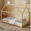 ΚΡΕΒΑΤΙ ΠΑΙΔΙΚΟ PEPE HM677.01 τ.MONTESSORI ΞΥΛΟ ΠΕΥΚΟ ΦΥΣΙΚΟ- 190x90εκ