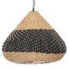 ΦΩΤΙΣΤΙΚΟ ΟΡΟΦΗΣ ΚΡΕΜΑΣΤΟ HM4354 ΦΥΣΙΚΟ RAΤΤΑΝ-PAPER ROPE-ΦΥΣΙΚΟ&ΜΑΥΡΟ Φ54x42-145Υεκ.