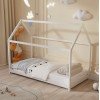 ΚΡΕΒΑΤΙ ΠΑΙΔΙΚΟ PEPE HM677.03 τ.MONTESSORI ΞΥΛΟ ΠΕΥΚΟ ΛΕΥΚΟ- 190x90εκ