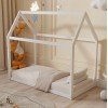 ΚΡΕΒΑΤΙ ΠΑΙΔΙΚΟ PEPE HM678.03 τ.MONTESSORI ΞΥΛΟ ΠΕΥΚΟ ΛΕΥΚΟ- 140x70εκ