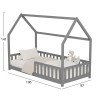ΚΡΕΒΑΤΙ ΠΑΙΔΙΚΟ ΜΕ ΚΑΓΚΕΛΑ PHYLLIS HM679.05 τ.MONTESSORI ΞΥΛΟ ΠΕΥΚΟ ΓΚΡΙ-190x90εκ. ΚΡΕΒΑΤΙ ΠΑΙΔΙΚΟ ΜΕ ΚΑΓΚΕΛΑ PHYLLIS HM679.05 τ.MONTESSORI ΞΥΛΟ ΠΕΥΚΟ ΓΚΡΙ-190x90εκ.