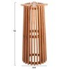 ΒΑΣΗ BAR STAND ΕΣΩΤ.ΧΩΡΟΥ ΜΕΣ.ΥΨΟΥΣ ΣΤΡΟΓΓΥΛΗ FRANTZ HM9857.11 MINDI ΞΥΛΟ ΣΕ ΦΥΣΙΚΟ Φ40x90Υεκ.
