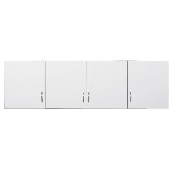 ΠΑΤΑΡΙ 4ΦΥΛΛΗΣ ΝΤΟΥΛΑΠΑΣ ΜΕΛΑΜΙΝΗΣ LORELAI HM354.05 ΣΕ ΛΕΥΚΟ 200x55.5x60Υεκ.