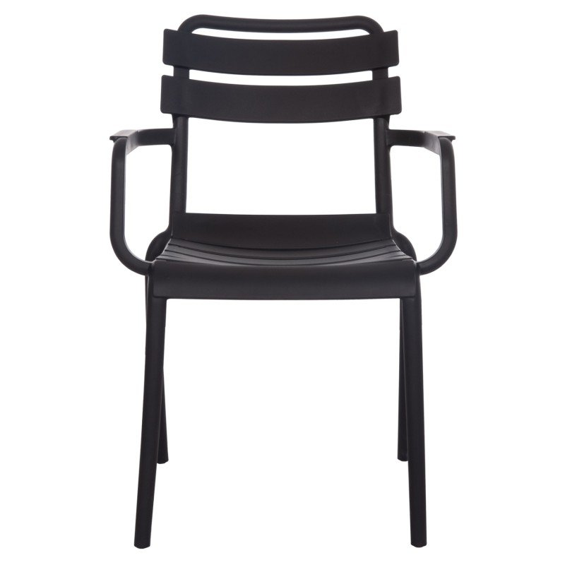 ΠΟΛΥΘΡΟΝΑ ΠΟΛΥΠΡΟΠΥΛΕΝΙΟΥ PHILLY HM6123.02 ΜΑΥΡΟ 58.5x49x83.5Υεκ.