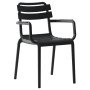 ΠΟΛΥΘΡΟΝΑ ΠΟΛΥΠΡΟΠΥΛΕΝΙΟΥ PHILLY HM6123.02 ΜΑΥΡΟ 58.5x49x83.5Υεκ.