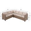 ΣΕΤ ΣΑΛΟΝΙ ΓΩΝΙΑ & ΤΡΑΠΕΖΙ CARSON HM6078.02 ΜΟΚΑ ΣΥΝΘ.RATTAN-ΜΑΞΙΛΑΡΙΑ