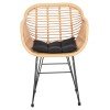 ΠΟΛΥΘΡΟΝΑ ΜΕ ΜΑΞΙΛΑΡΙ ΜΕΤΑΛΛΙΚΗ ALLEGRA HM5450.31 ΜΕ WICKER ΜΠΕΖ 58x59x82Υ ΠΟΛΥΘΡΟΝΑ ΜΕ ΜΑΞΙΛΑΡΙ ΜΕΤΑΛΛΙΚΗ ALLEGRA HM5450.31 ΜΕ WICKER ΜΠΕΖ 58x59x82Υ