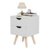 ΚΟΜΟΔΙΝΟ DINKL HM2472.03 ΜΕΛΑΜΙΝΗ-2 ΣΥΡΤΑΡΙΑ ΛΕΥΚΟ 29,7x29,7x45Υεκ