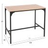 ΣΕΤ ΤΡΑΠΕΖΑΡΙΑ ΜΠΑΡ 5ΤΜΧ BOXY HM9882.01 ΜΑΥΡΟ ΜΕΤΑΛΛΟ-ΜΕΛΑΜΙΝΗ ΣΕ SONAMA