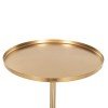 ΒΟΗΘΗΤΙΚΟ ΤΡΑΠΕΖΑΚΙ KAPPUR HM9726 ΞΥΛΟ MANGO ΣΕ ΚΑΡΥΔΙ-ΜΕΤΑΛΛΟ ΧΡΥΣΟ Φ38x62Υεκ