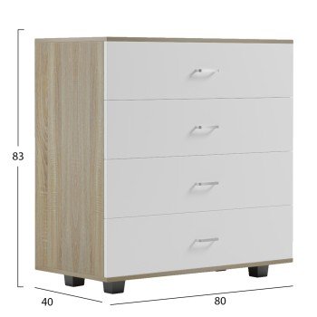 ΣΥΡΤΑΡΙΕΡΑ ΜΕΛΑΜΙΝΗΣ THORG ME 4 ΣΥΡΤΑΡΙΑ SONAMA-ΛΕΥΚΟ HM8996.04 80x40x83Yεκ. ΣΥΡΤΑΡΙΕΡΑ ΜΕΛΑΜΙΝΗΣ THORG ME 4 ΣΥΡΤΑΡΙΑ SONAMA-ΛΕΥΚΟ HM8996.04 80x40x83Yεκ.