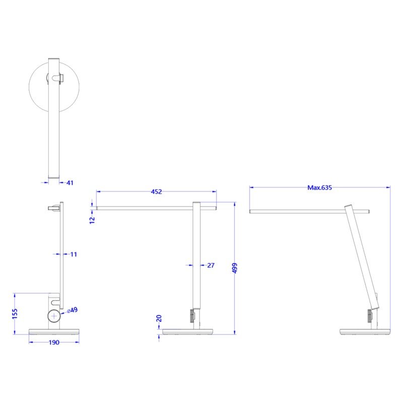 ΦΩΤΙΣΤΙΚΟ ΓΡΑΦΕΙΟΥ LED BLAIN PRO HM4445.07 ΓΚΡΙ ΜΕΤΑΛΛΙΚΟ ΧΡΩΜΑ Φ19x49,9Υεκ. ΦΩΤΙΣΤΙΚΟ ΓΡΑΦΕΙΟΥ LED BLAIN PRO HM4445.07 ΓΚΡΙ ΜΕΤΑΛΛΙΚΟ ΧΡΩΜΑ Φ19x49,9Υεκ.