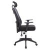 ΚΑΡΕΚΛΑ ΓΡΑΦΕΙΟΥ MEXER HM1195.01 ΜΑΥΡΟ MESH-PP ΒΑΣΗ 68x70x136Υεκ.