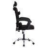 ΚΑΡΕΚΛΑ ΓΡΑΦΕΙΟΥ CRONER HM1196.01 ΜΑΥΡΟ MESH-ΜΕΤΑΛ.ΒΑΣΗ 58x99x120Υεκ.