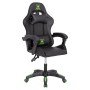 ΠΟΛΥΘΡΟΝΑ GAMING DARREN HM1203.03 ΜΑΥΡΟ-ΠΡΑΣΙΝΟ PVC 58.5x100x120Υεκ.