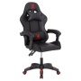 ΠΟΛΥΘΡΟΝΑ GAMING DARREN HM1203.01 ΜΑΥΡΟ-ΚΟΚΚΙΝΟ PVC 58.5x100x120Υεκ.