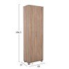ΠΑΠΟΥΤΣΟΘΗΚΗ-ΝΤΟΥΛΑΠΑ CLUSE HM2403.20 ΜΕΛΑΜΙΝΗ SONAMA OAK ΧΡΩΜΑ 60Χ37Χ186,5Υεκ.