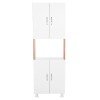 ΕΠΙΠΛΟ ΚΟΥΖΙΝΑΣ/ΝΤΟΥΛΑΠΙ RAD HM18196.04 ΜΕΛΑΜΙΝΗ ΦΥΣΙΚΟ-ΛΕΥΚΟ 55,5x32x165Υεκ.