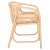 ΠΟΛΥΘΡΟΝΑ MEL ΕΣΩΤ. ΧΩΡΩΝ HM9954.01 ΦΥΣΙΚΟ RATTAN 62x57,5x79,5Υεκ.