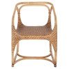 ΠΟΛΥΘΡΟΝΑ RELIK ΕΣΩΤ. ΧΩΡΩΝ HM9955.02 ΦΥΣΙΚΟ RATTAN-ΚΑΡΥΔΙ ΧΡΩΜΑ 60x57x79Υεκ.