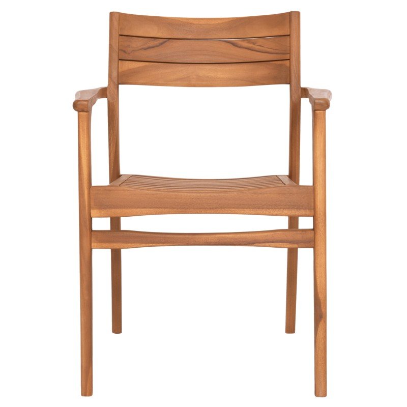 ΠΟΛΥΘΡΟΝΑ BOZZY HM9935 ΜΑΣΙΦ ΞΥΛΟ TEAK ΣΕ ΦΥΣΙΚΟ 58x61x80,5Υ