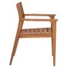 ΠΟΛΥΘΡΟΝΑ BOZZY HM9935 ΜΑΣΙΦ ΞΥΛΟ TEAK ΣΕ ΦΥΣΙΚΟ 58x61x80,5Υ