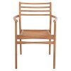 ΠΟΛΥΘΡΟΝΑ MOOSEN HM9936 ΜΑΣΙΦ ΞΥΛΟ TEAK ΣΕ ΦΥΣΙΚΟ 59x60x78,5Υ