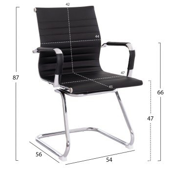 ΚΑΡΕΚΛΑ ΕΠΙΣΚΕΠΤΗ BOSS HM1023.31 ΜΕ ΜΠΡΑΤΣΑ Κ ΜΑΥΡΟ PU 54x55x88Υεκ. ΚΑΡΕΚΛΑ ΕΠΙΣΚΕΠΤΗ BOSS HM1023.31 ΜΕ ΜΠΡΑΤΣΑ Κ ΜΑΥΡΟ PU 54x55x88Υεκ.