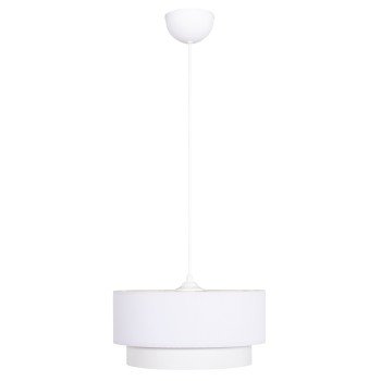 ΦΩΤΙΣΤΙΚΟ ΟΡΟΦΗΣ ΚΥΛΙΝΔΡΙΚΟ KRIKS HM4707.01 PVC ΣΕ ΛΕΥΚΟ Φ30x70Υεκ.