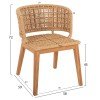 ΣΕΤ ΤΡΑΠΕΖΑΡΙΑΣ 5ΤΜΧ FARLEY HM21076.02 ΣΤΡΟΓΓΥΛΟ ΤΡΑΠΕΖΙ Φ150εκ. & 4 ΚΑΡΕΚΛΕΣ