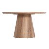 ΤΡΑΠΕΖΙ ΣΑΛΟΝΙΟΥ KARAN HM18028 MDF ΣΕ ΦΥΣΙΚΟ ΧΡΩΜΑ ΞΥΛΟΥ Φ80x45,5Υεκ.