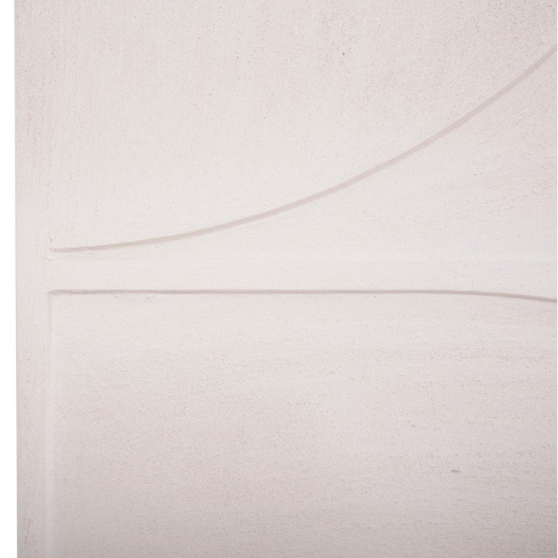 ΠΙΝΑΚΑΣ ΤΕΤΡΑΓΩΝΟΣ ΣΕΙΡΑ SANTORINI HM4507 MDF ΣΕ ΥΠΟΛΕΥΚΟ ΧΡΩΜΑ 80x4(πάχος)x80Υεκ.