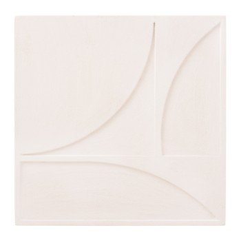 ΠΙΝΑΚΑΣ ΤΕΤΡΑΓΩΝΟΣ ΣΕΙΡΑ SANTORINI HM4508 MDF ΣΕ ΥΠΟΛΕΥΚΟ ΧΡΩΜΑ 80x4(πάχος)x80Υεκ.
