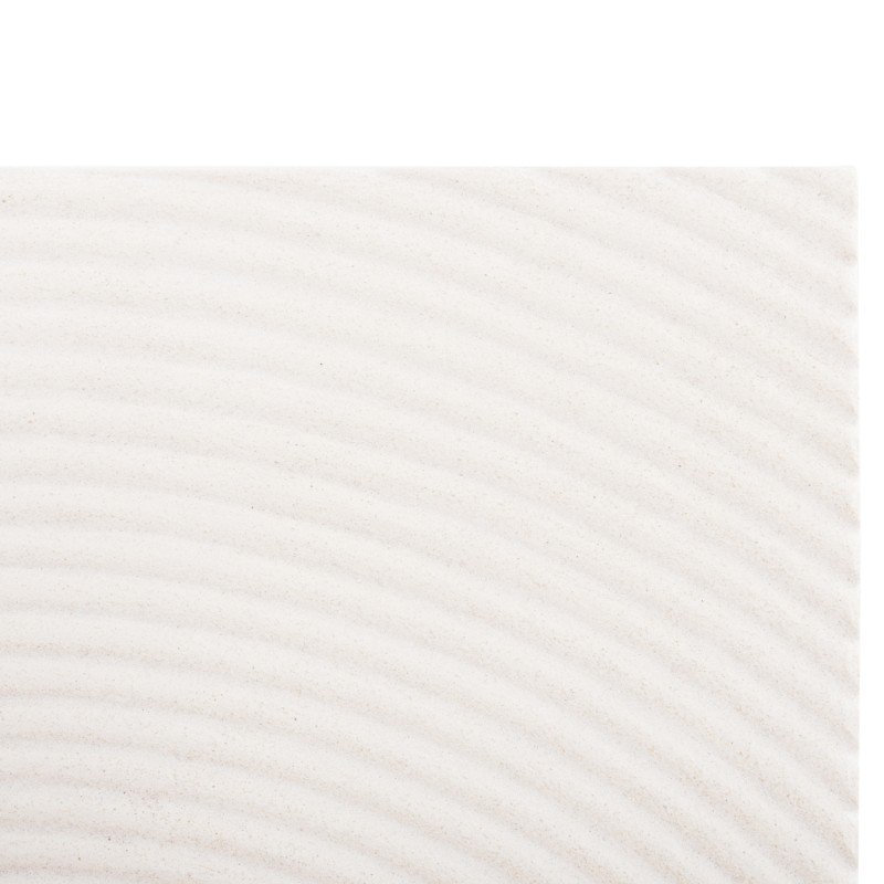 ΠΙΝΑΚΑΣ ΤΕΤΡΑΓΩΝΟΣ ΣΕΙΡΑ SANTORINI HM4519 MDF ΣΕ ΥΠΟΛΕΥΚΟ-ΚΑΦΕ ΧΡΩΜΑ 80x4(πάχος)x80Υεκ.
