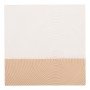 ΠΙΝΑΚΑΣ ΤΕΤΡΑΓΩΝΟΣ ΣΕΙΡΑ SANTORINI HM4519 MDF ΣΕ ΥΠΟΛΕΥΚΟ-ΚΑΦΕ ΧΡΩΜΑ 80x4(πάχος)x80Υεκ.