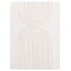 ΠΙΝΑΚΑΣ ΟΡΘΟΓΩΝΙΟΣ ΣΕΙΡΑ SANTORINI HM4523 MDF ΣΕ ΥΠΟΛΕΥΚΟ ΧΡΩΜΑ 60x4(πάχος)x80Υεκ.