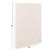 ΠΙΝΑΚΑΣ ΤΕΤΡΑΓΩΝΟΣ ΣΕΙΡΑ SANTORINI HM4516 MDF ΣΕ ΥΠΟΛΕΥΚΟ ΧΡΩΜΑ 80x4,5(πάχος)x80Υεκ.