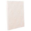 ΠΙΝΑΚΑΣ ΤΕΤΡΑΓΩΝΟΣ ΣΕΙΡΑ SANTORINI HM4516 MDF ΣΕ ΥΠΟΛΕΥΚΟ ΧΡΩΜΑ 80x4,5(πάχος)x80Υεκ.