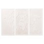 ΠΙΝΑΚΑΣ 3-ΠΤΥΧΟΣ WORLD MAP SANTORINI HM4504 MDF ΣΕ ΥΠΟΛΕΥΚΟ ΧΡΩΜΑ 180x4(πάχος)x120Υεκ.