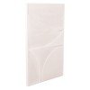 ΠΙΝΑΚΑΣ ΣΕΙΡΑ SANTORINI HM4505 MDF ΣΕ ΥΠΟΛΕΥΚΟ ΧΡΩΜΑ 80x4(πάχος)x120Υεκ.