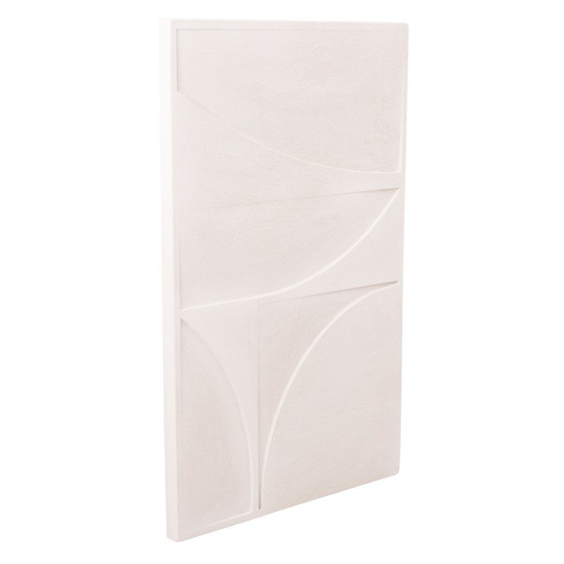 ΠΙΝΑΚΑΣ ΣΕΙΡΑ SANTORINI HM4505 MDF ΣΕ ΥΠΟΛΕΥΚΟ ΧΡΩΜΑ 80x4(πάχος)x120Υεκ.
